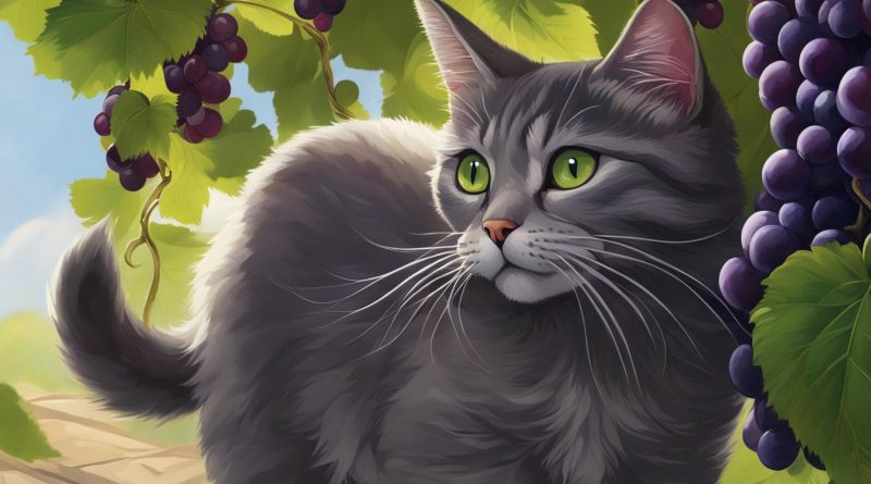 uvas gato toxicidad alimentación envenenamiento