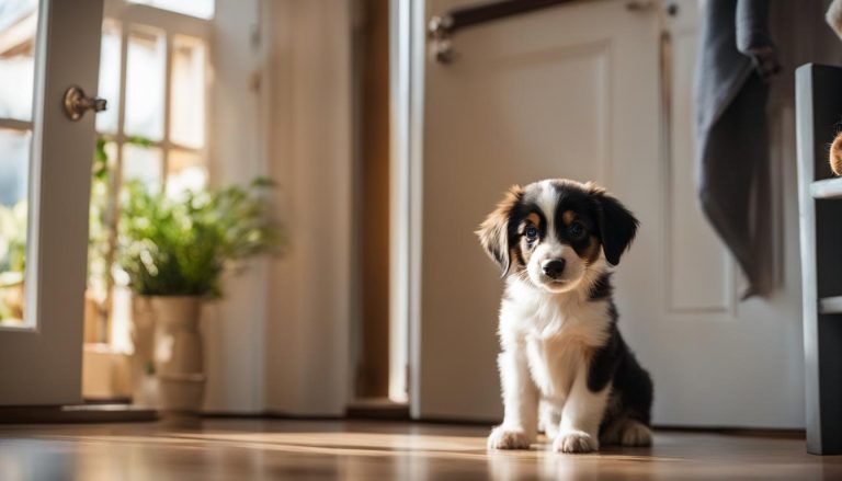 cachorro, quedarse solo, casa