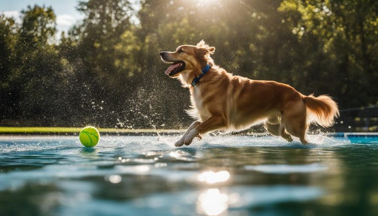 juegos acuáticos para perros