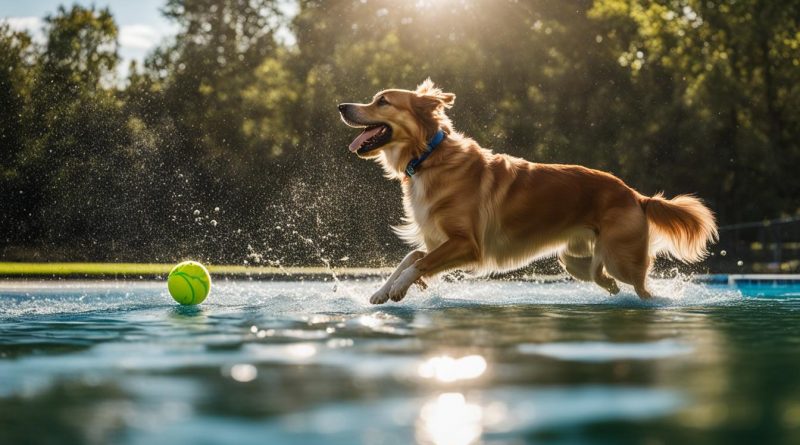 juegos acuáticos para perros