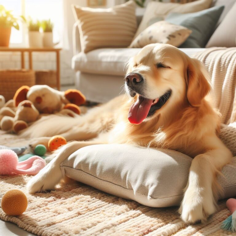 ¿A qué edad se relaja un perro?