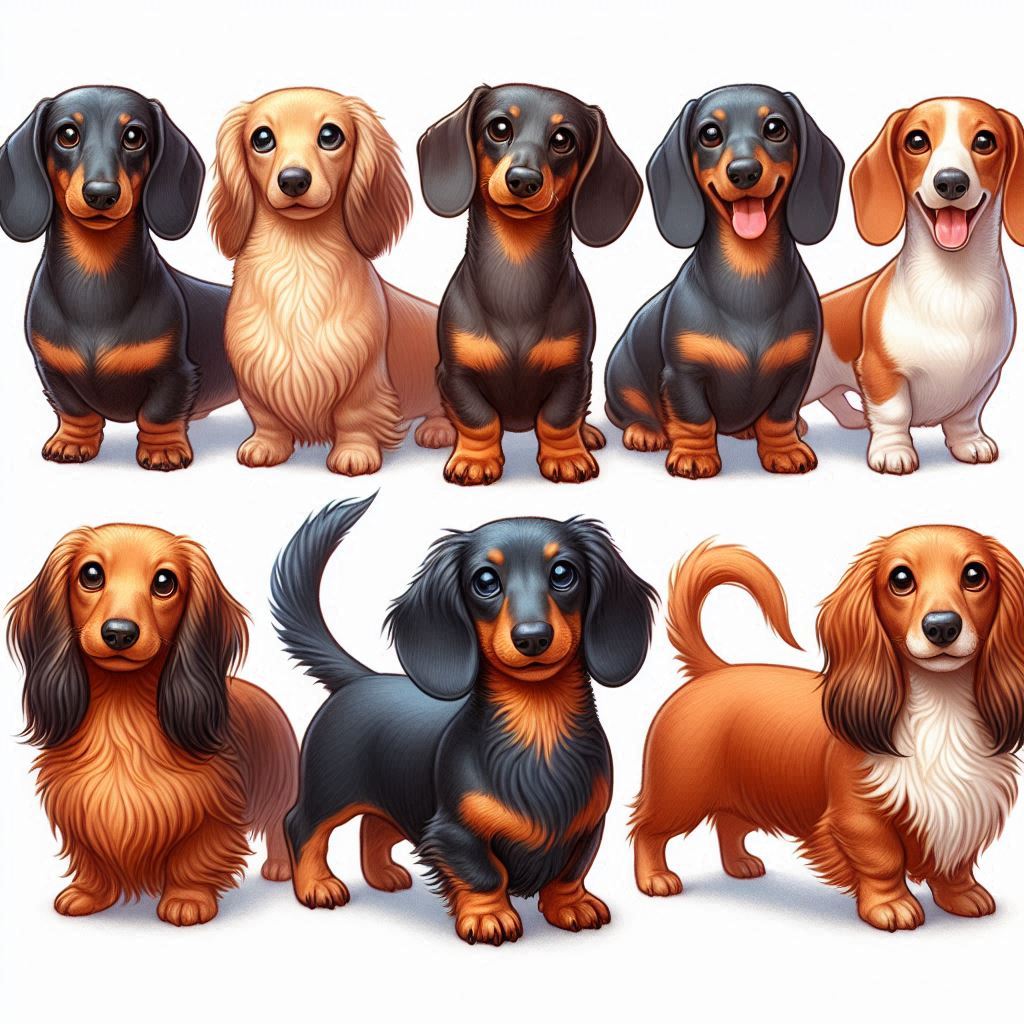 Variedades de pelaje de Dachshund