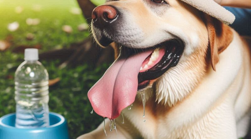 signos de golpe de calor en perros