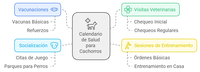 calendario de salud para el primer año