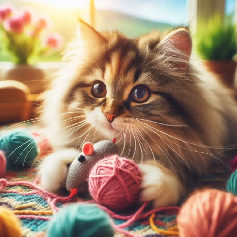 gatos ronronean y muerden