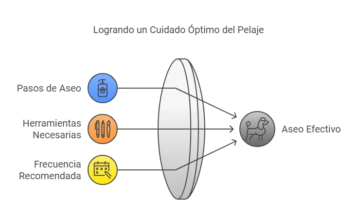 perros no se les corta el pelo , cuidado optimo del pelaje 