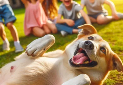 Por qué los perros enseñan la barriga