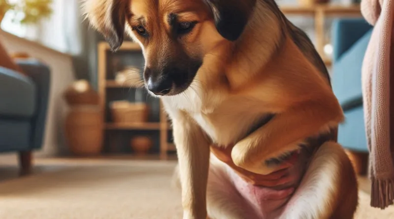 Un-perro-mostrando-signos-de-dolor