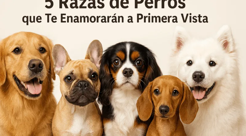 5 Razas de Perros que Te Enamorarán