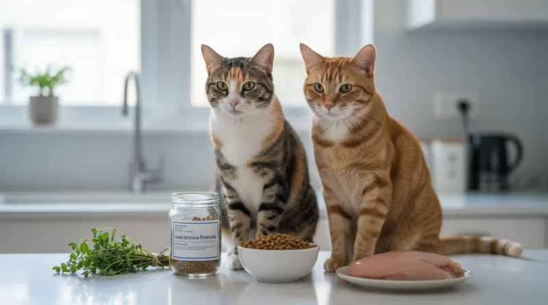 Dietas para gatos hipertiroideos