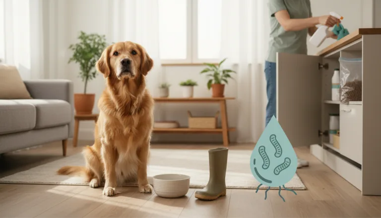 Leptospirosis en perros: riesgos para humanos y prevención en casa