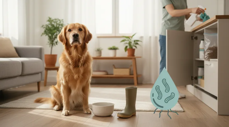 Leptospirosis en perros: riesgos para humanos y prevención en casa