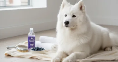 Eliminar manchas pelo perro blanco