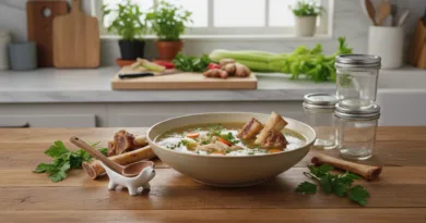 Beneficios caldo de huesos perros