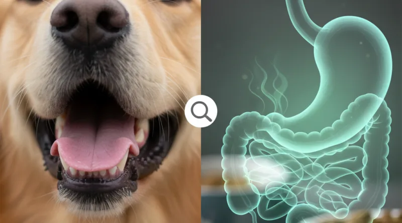 mal aliento en perros causas