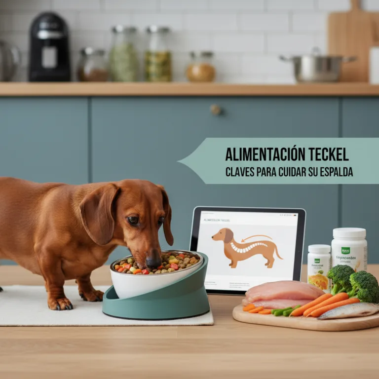 Alimentación Teckel: Claves Nutricionales para Cuidar su Espalda