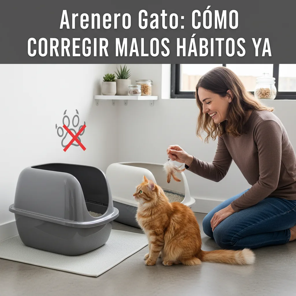por qué mi gato no usa el arenero
